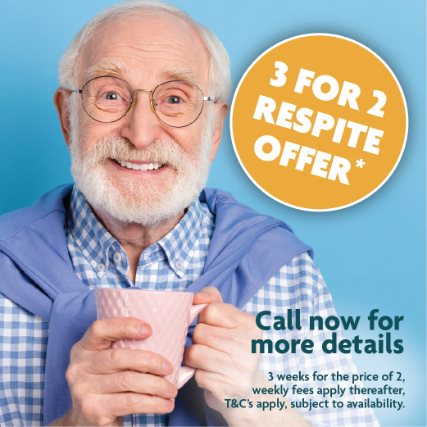 3 for 2 Winter Respite Offer